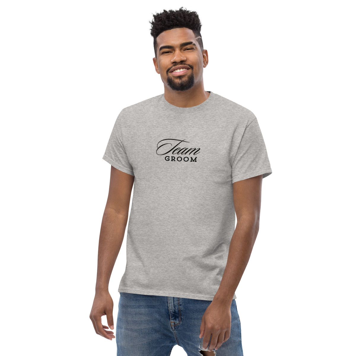 TEAM GROOM Unisex classic tee Luxurious Weddings