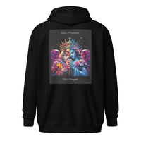 King & Queen Unisex heavy blend zip hoodie Luxurious Weddings