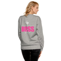 BOSS LADY Unisex Premium Sweatshirt Luxurious Weddings