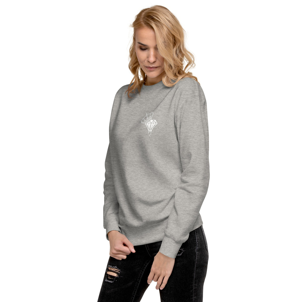 BOSS LADY Unisex Premium Sweatshirt Luxurious Weddings