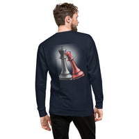 Couples King & Queen Unisex Premium Sweatshirt Luxurious Weddings