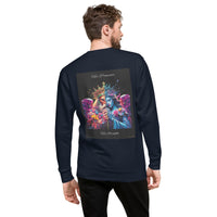 Her Protector His Strength King & Queen Sweatshirt Luxurious Weddings