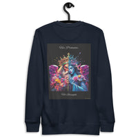 Her Protector His Strength King & Queen Sweatshirt Luxurious Weddings