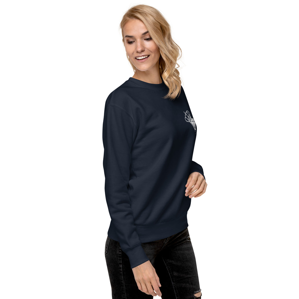 BOSS LADY Unisex Premium Sweatshirt Luxurious Weddings