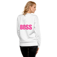 BOSS LADY Unisex Premium Sweatshirt Luxurious Weddings