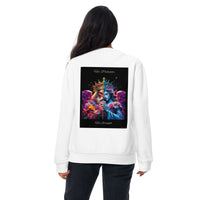 Her Protector His Strength King & Queen Sweatshirt Luxurious Weddings