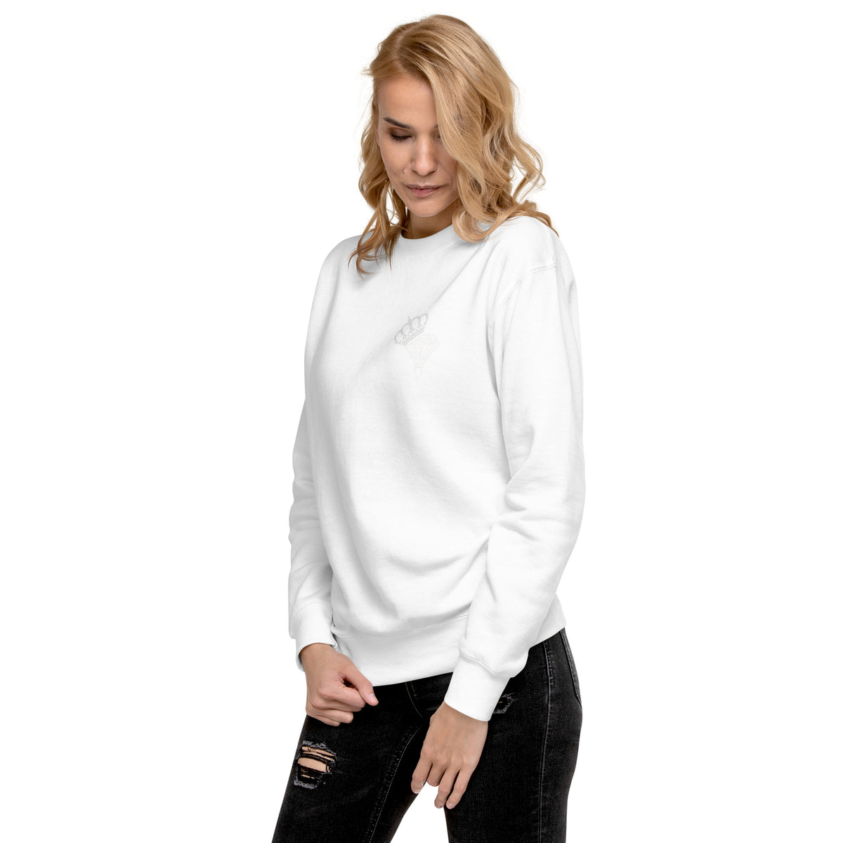 BOSS LADY Unisex Premium Sweatshirt Luxurious Weddings