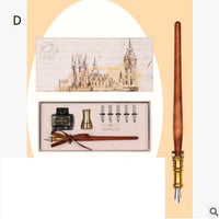 Set Crystal Glass Pen Set Luxurious Weddings