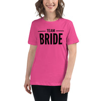 TEAM BRIDE Women's Relaxed T-Shirt Luxurious Weddings