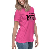 TEAM BRIDE Women's Relaxed T-Shirt Luxurious Weddings