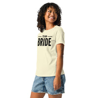 TEAM BRIDE Women's Relaxed T-Shirt Luxurious Weddings