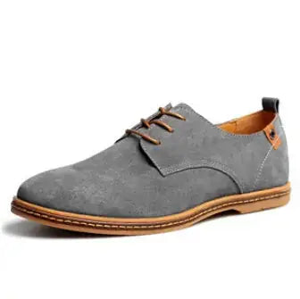 Suede Oxfords Men Leather Shoes Luxurious Weddings