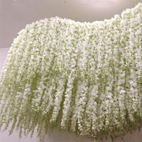 1.2m/2.4m Hydrangea Vine Wedding Garlands Artificial Flowers - Luxurious Weddings