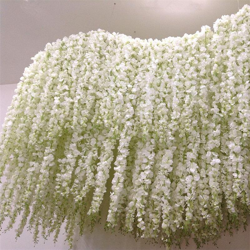 1.2m/2.4m Hydrangea Vine Wedding Garlands Artificial Flowers Artificial Flowers Luxurious Weddings