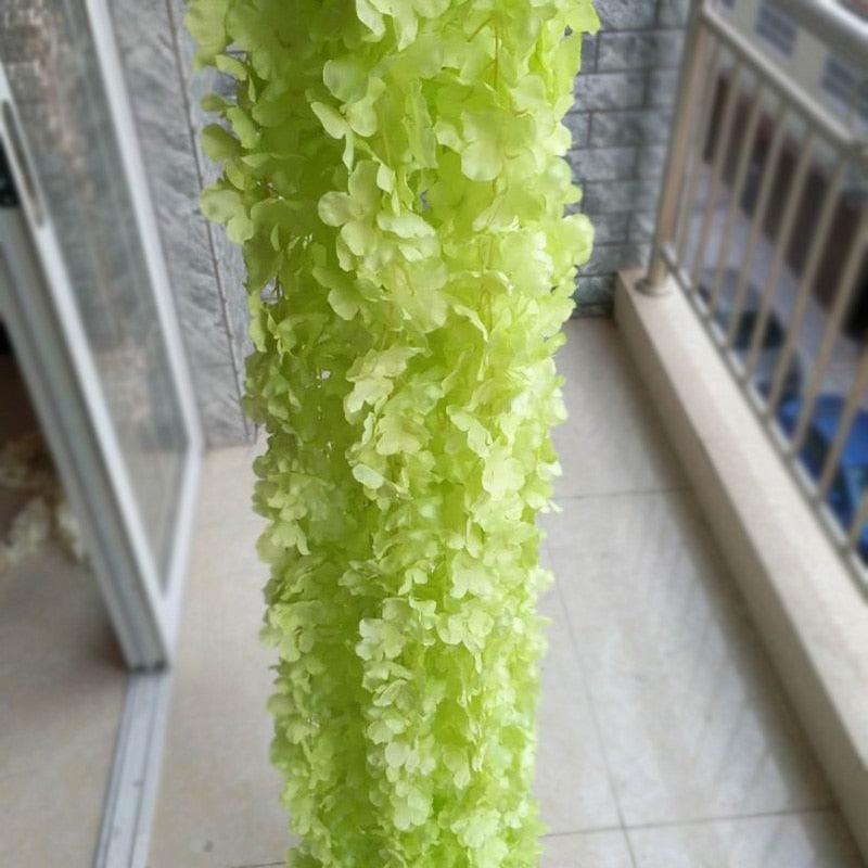 1.2m/2.4m Hydrangea Vine Wedding Garlands Artificial Flowers Artificial Flowers Luxurious Weddings
