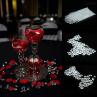 1000Pcs/Pack Clear Acrylic Diamond Scatters Table Confetti - Luxurious Weddings
