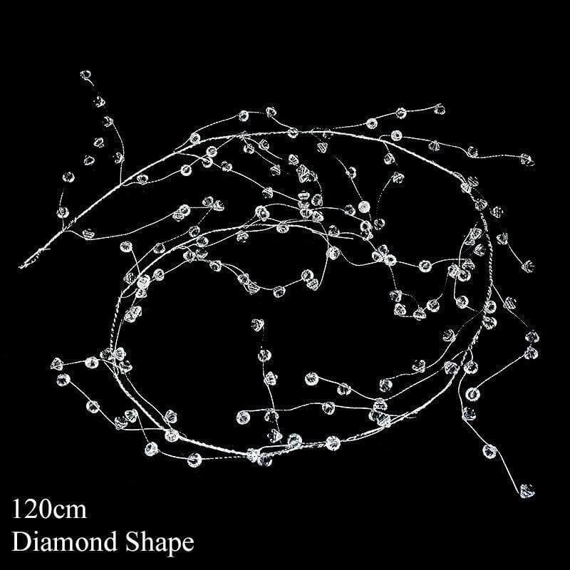 100/120/150cm Acrylic Crystal Bead Curtain Garland Crystal Garland Luxurious Weddings