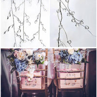 100/120/150cm Acrylic Crystal Bead Curtain Garland - Luxurious Weddings
