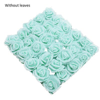 10/20/30 Heads 8CM Artificial PE Foam Rose Flowers - Luxurious Weddings