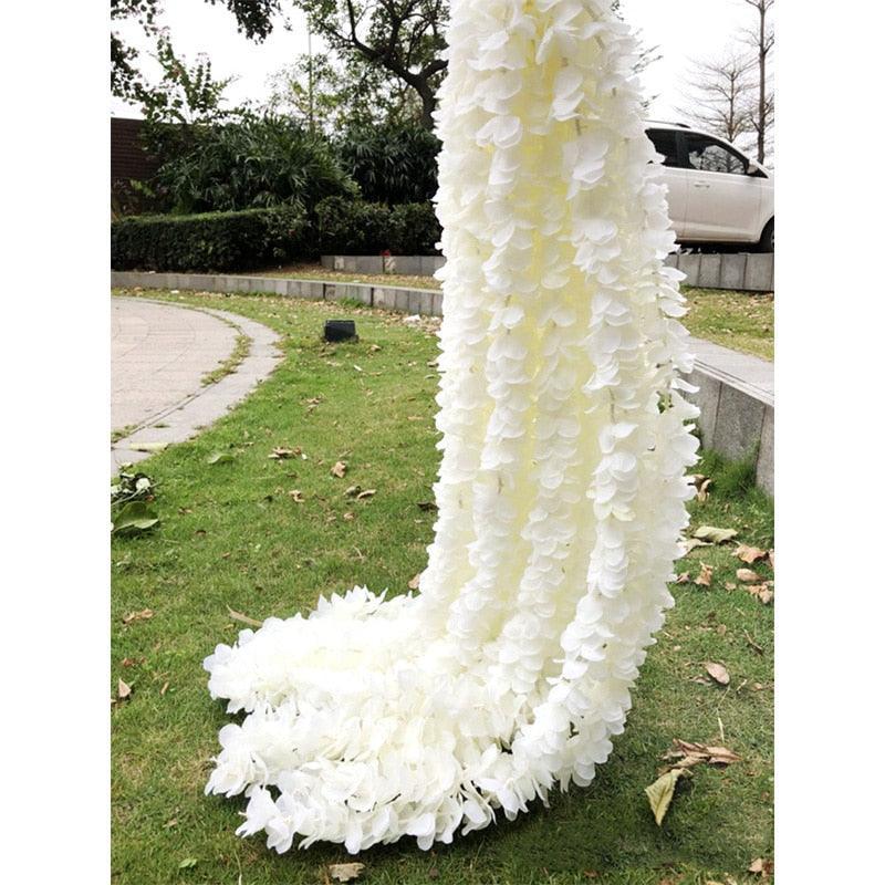 10pcs 2M/3M Orchid Rattan Artificial Silk Flower Vine Artificial Flowers Luxurious Weddings