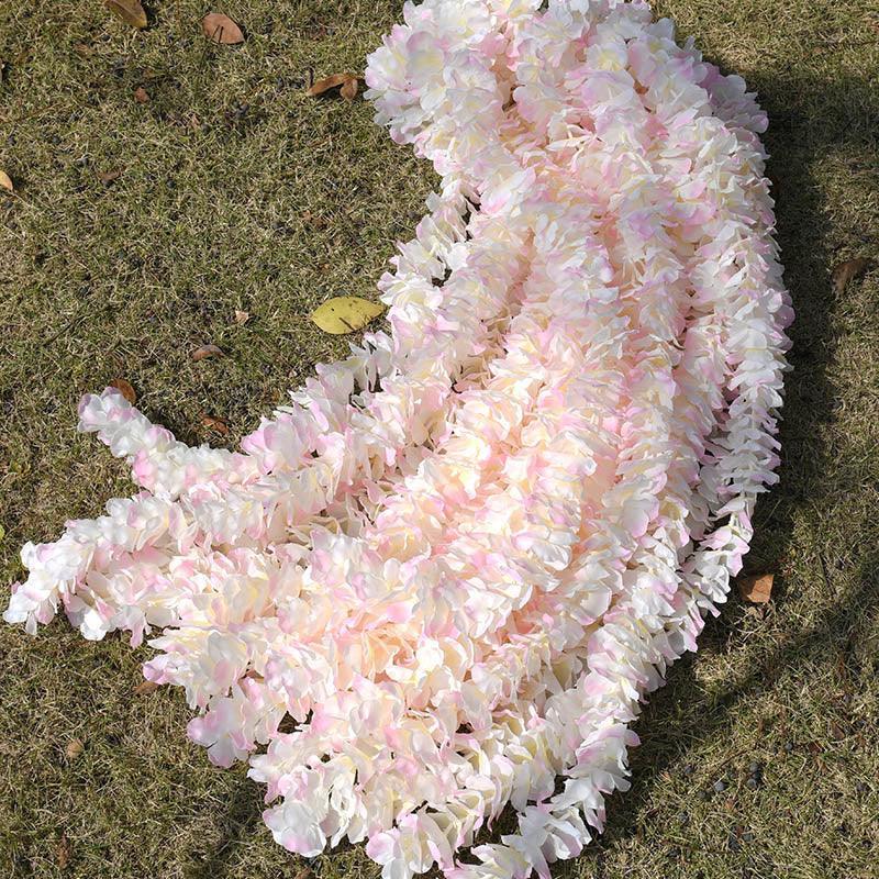 10pcs 2M/3M Orchid Rattan Artificial Silk Flower Vine Artificial Flowers Luxurious Weddings