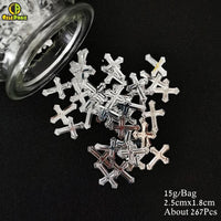 15g Church Wedding Confetti Dove Cross Bible Table Scatter - Luxurious Weddings