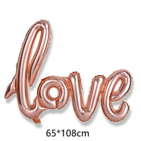 16/32inch Rose Gold Bride To Be Letter Foil Balloon Bachelorette Party - Luxurious Weddings