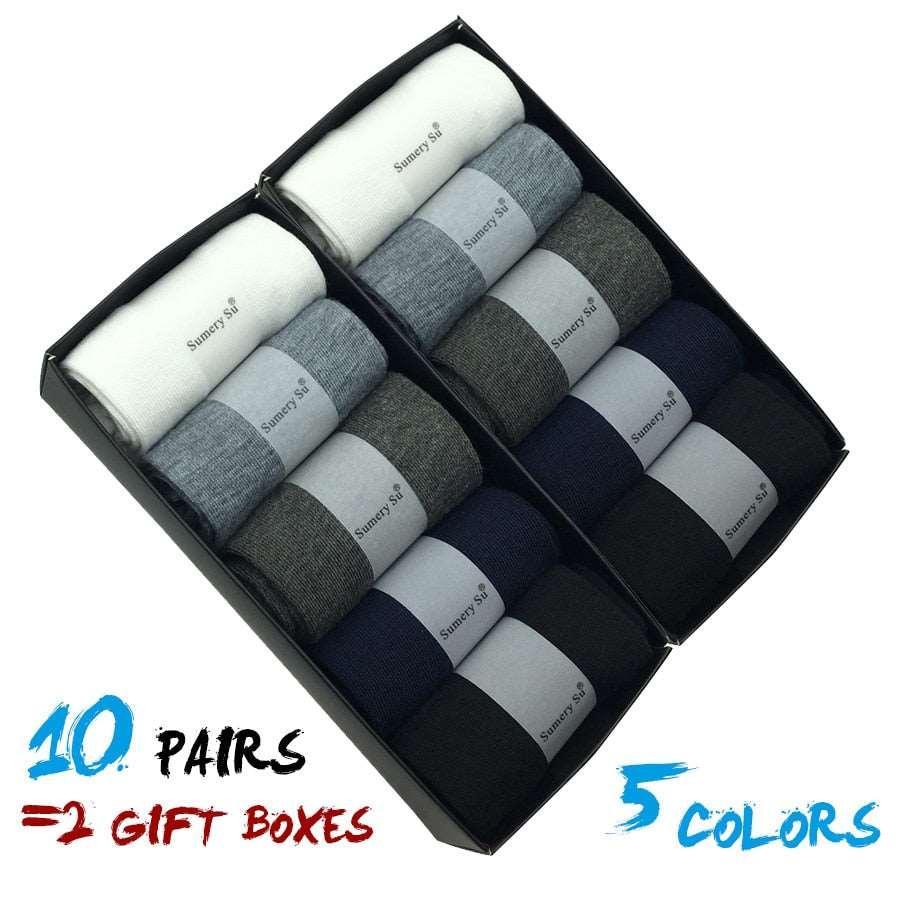 5 Pairs/Lot mens Socks - Luxurious Weddings