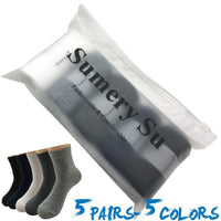 5 Pairs/Lot mens Socks - Luxurious Weddings