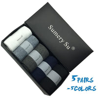 5 Pairs/Lot mens Socks - Luxurious Weddings