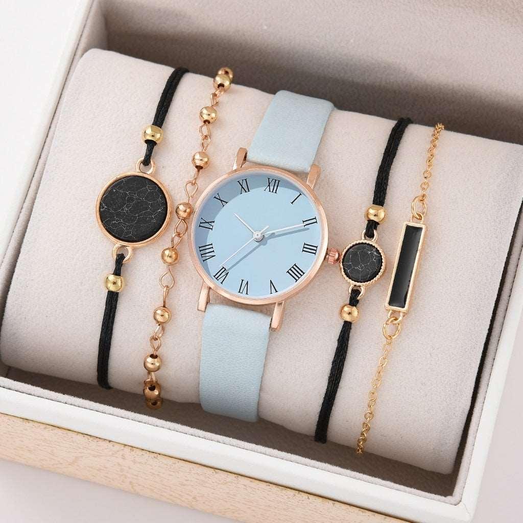 5/2PCS Watch Set for Women - Luxurious Weddings