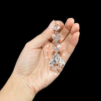 5Pcs Acrylic Crystal Beads Curtain Pendant Garland - Luxurious Weddings