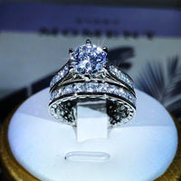 925 Stirling Silver Engagement Rings - Luxurious Weddings