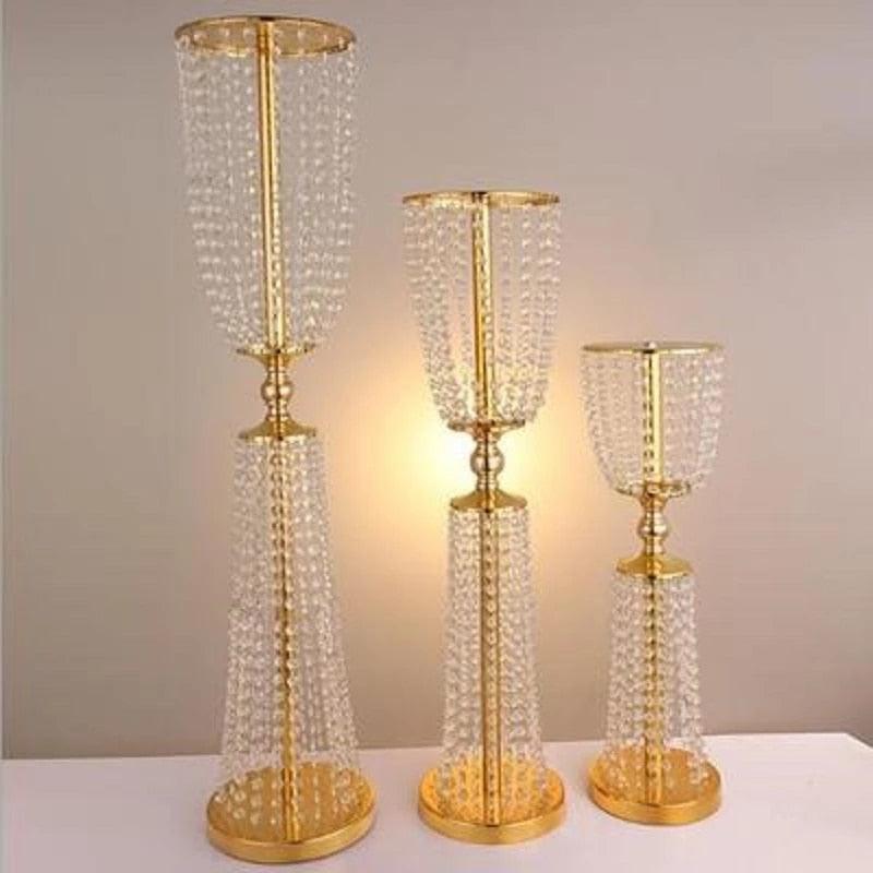 acrylic Imitation crystal wedding centerpiece Luxurious Weddings