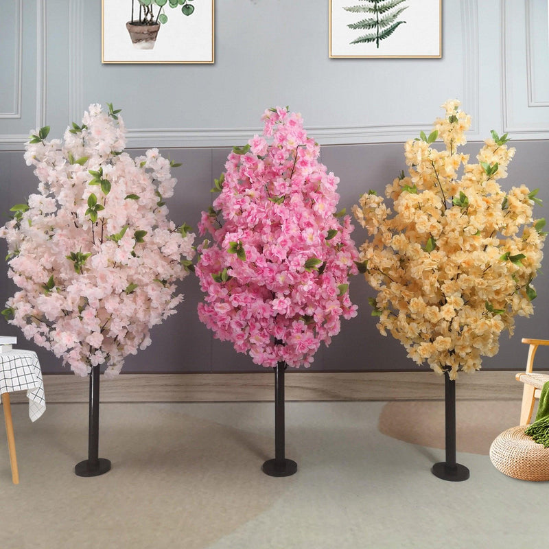 Artificial Cherry Tree Fake Plants Wedding Decor Artificial Trees Luxurious Weddings
