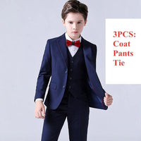 Big Boys Top Quality Plaid Wedding Suit - Luxurious Weddings