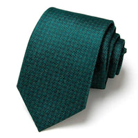 Blue Necktie Green & Orange Silk Gravatas For Men - Luxurious Weddings