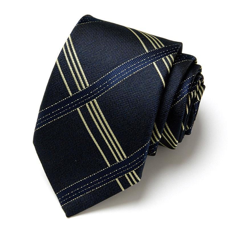 Blue Necktie Green & Orange Silk Gravatas For Men - Luxurious Weddings