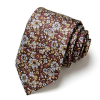 Blue Necktie Green & Orange Silk Gravatas For Men - Luxurious Weddings