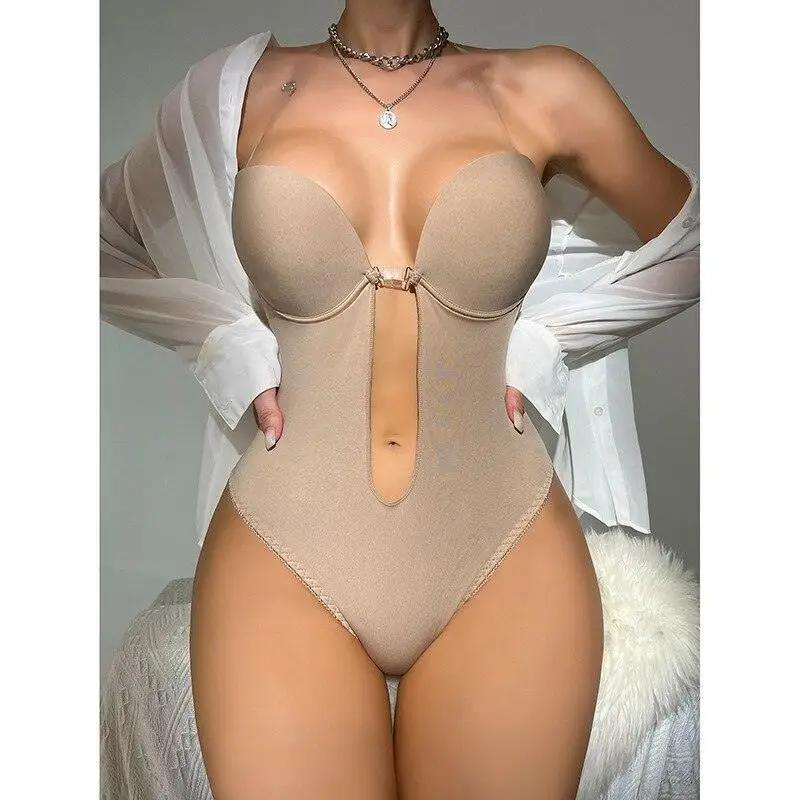 Bodysuit Womens Open Bodysuit Shapewear - Luxurious Weddings