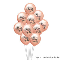 Bride To Be Big Wine Bottle Balloon Cheers Banner Decorations - Luxurious Weddings