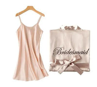 bridesmaid Robe with letters - Luxurious Weddings