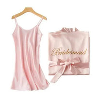 bridesmaid Robe with letters - Luxurious Weddings