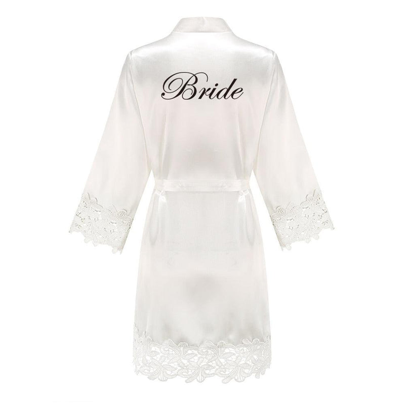 Bridesmaid/Bride Robes Rose Gold Robe Set Luxurious Weddings