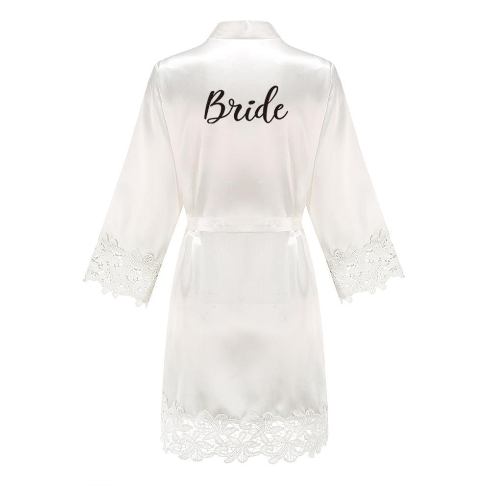 Bridesmaid/Bride Robes Rose Gold - Luxurious Weddings