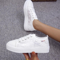 Casual Bride White Chucks Shoes - Luxurious Weddings