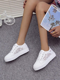 Casual Bride White Chucks Shoes - Luxurious Weddings