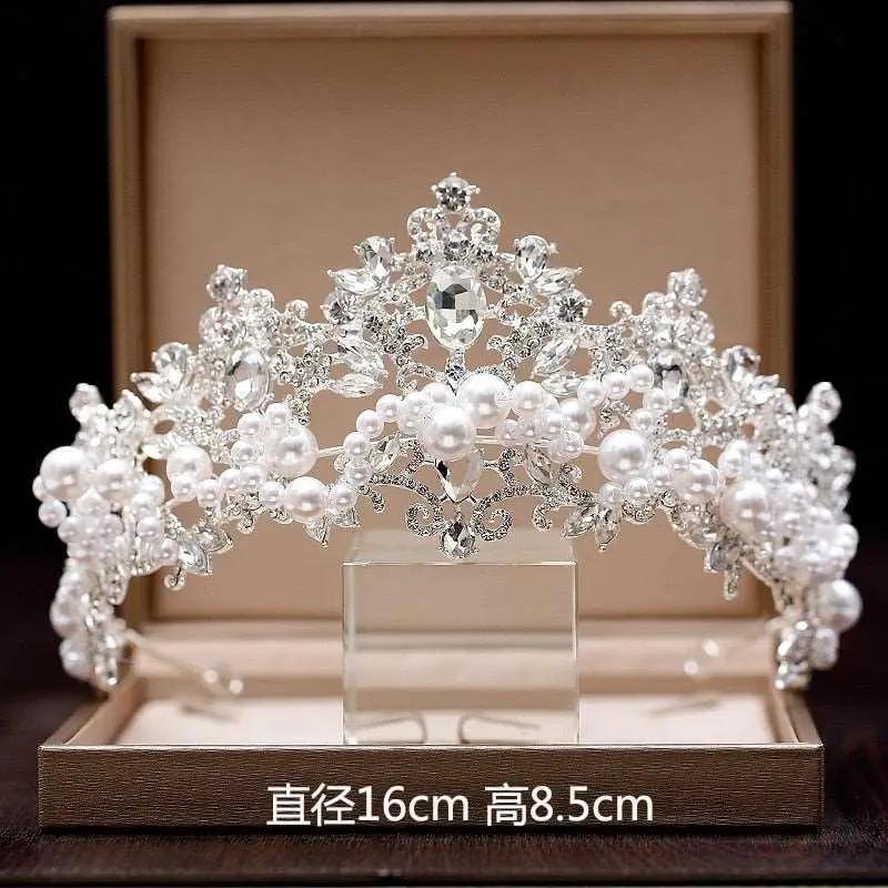 Crown Headwear Bride Wedding Dress Wedding Dress Accessorie - Luxurious Weddings