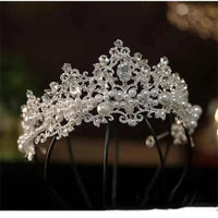 Crown Headwear Bride Wedding Dress Wedding Dress Accessorie - Luxurious Weddings