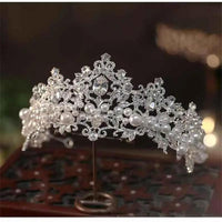 Crown Headwear Bride Wedding Dress Wedding Dress Accessorie - Luxurious Weddings